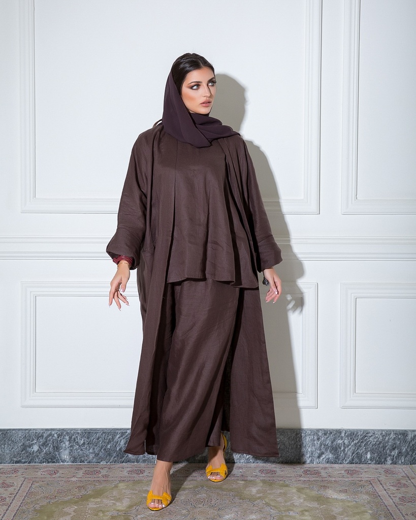 linen abaya 4