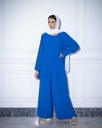 Crepe set 2pcs Royal Blue