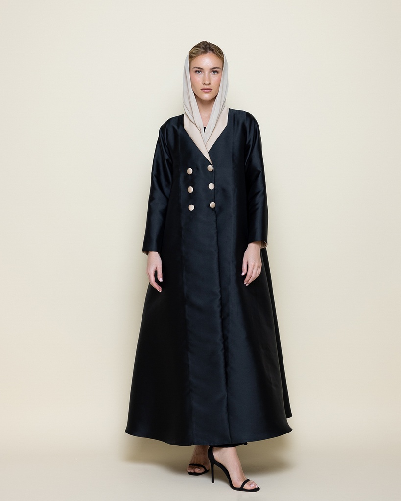 Button Blazer Abaya (1-97)