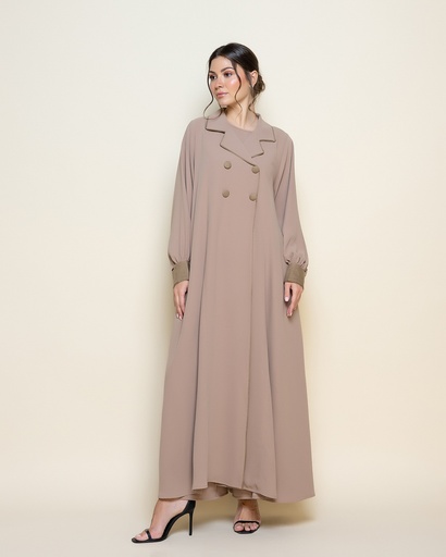 Crepe with linen beige (1-3)